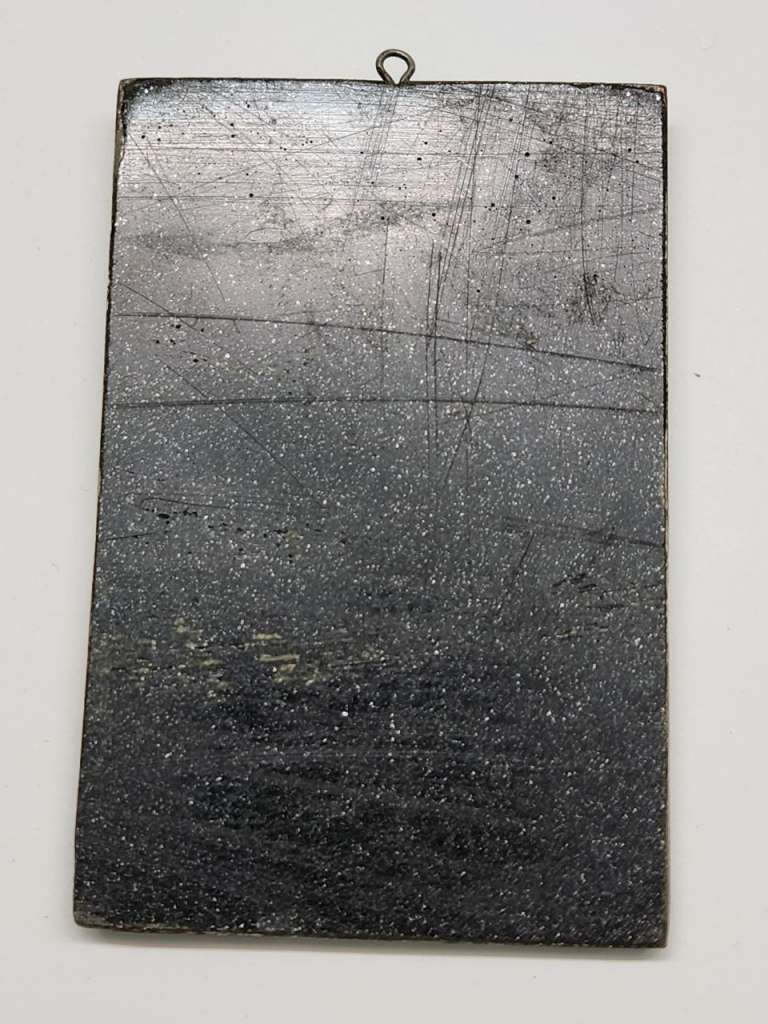 Панно Плакетка Аркадий Гайдар металл СССР 10 х 6см