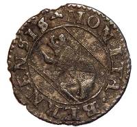 (№1680km41(bern)) Монета Швейцария 1680 год frac12; Kreuzer