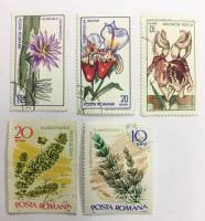 --  Набор марок Румыния 5 шт.  Гашёные , III Θ