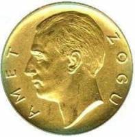 (№1926km11.1) Монета Албания 1926 год 100 Franga Ari