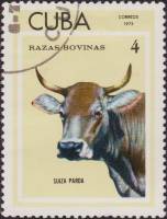 (1973-044) Марка Куба "Швейцарская"    Крупный рогатый скот III Θ