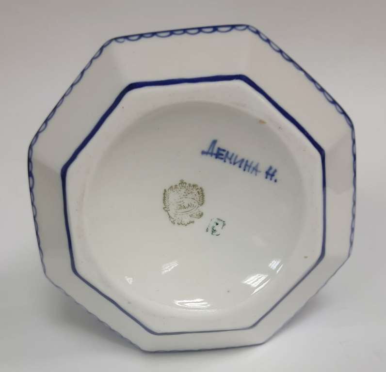 Кувшин, фарфор, гжель, авторская работа