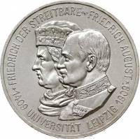 () Монета Германия (Империя) 1909 год 5  ""   Биметалл (Серебро - Ниобиум)  UNC