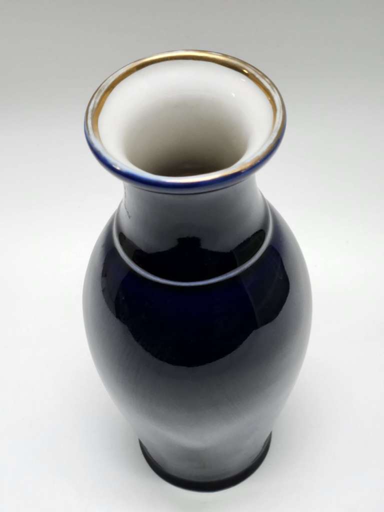 Ваза кобальт высота 21,5 см