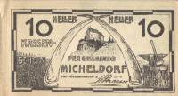 (№1920) Банкнота Австрия 1920 год "10 Heller"
