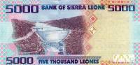  Банкнота Сьерра-Леоне 04.08.2013 год 5 000     UNC