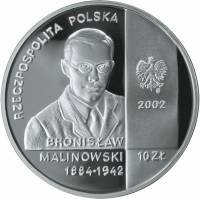 () Монета Польша 2002 год 10 злотых ""    AU
