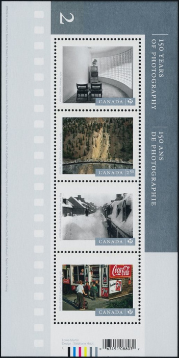 (№2014-194) Блок марок Канада 2014 год &quot;Канадский лист фотография 4&quot;, Гашеный