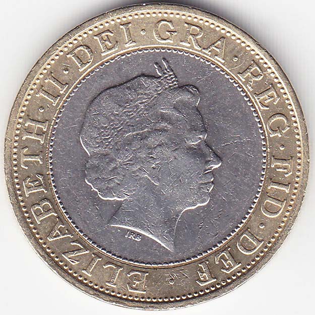 (2001) Монета Великобритания 2001 год 2 фунта &quot;Технологические достижения&quot;  Биметалл  XF