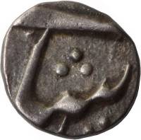 (№1775km80.2) Монета Индия 1775 год 1/16 Rupee (Шах Алам II в)