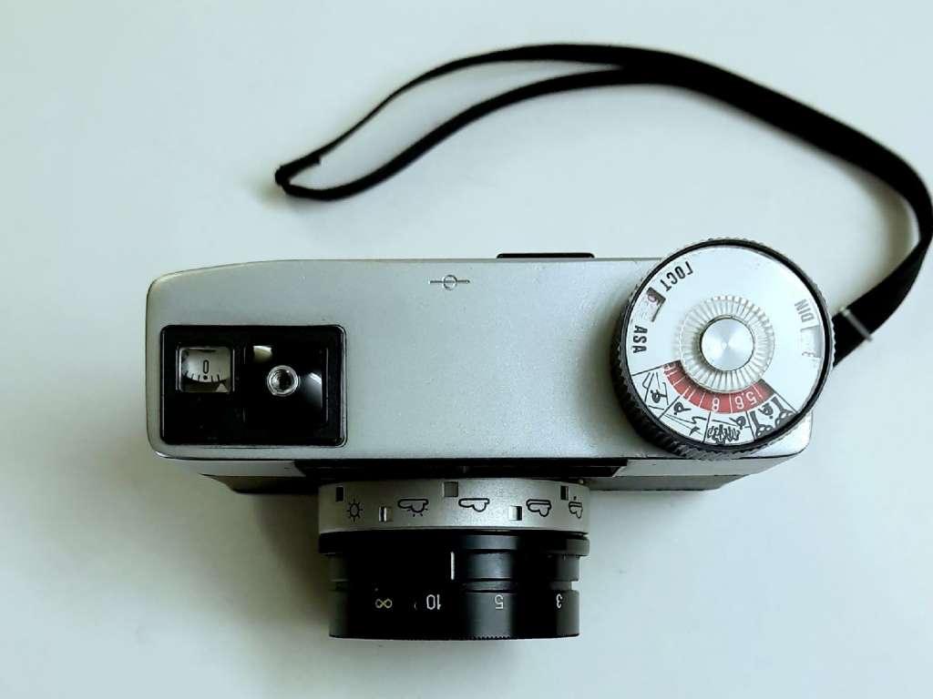 Шкальный фотоаппарат ЛОМО-135 ВС, СССР, 1975-1982 гг. (сост. на фото)
