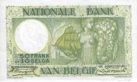 (№1928P-101) Банкнота Бельгия 1928 год "50 Francs"