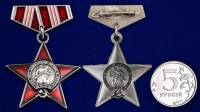Мини-копия орден Россия "100 лет Советской Армии и Флота"  
