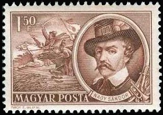 (1952-014) Марка Венгрия "Шандор Надь"    Борцы за свободу 1848 года II &Theta;