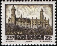 (1960-067) Марка Польша "Легница"   Исторические города №2 II Θ