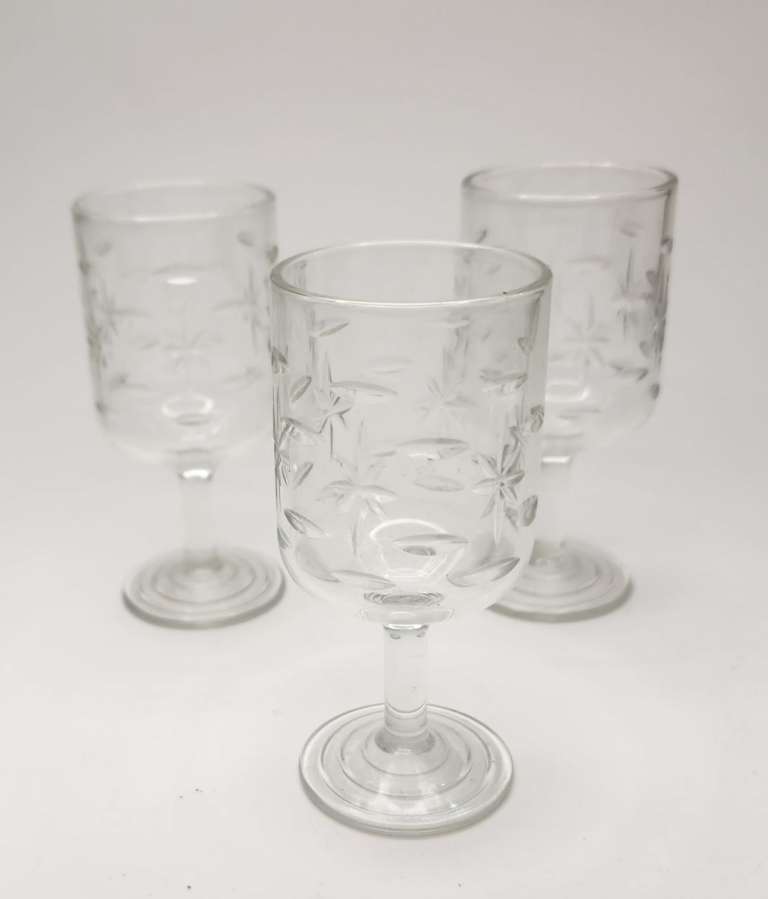 Салатник и 5 рюмок хрусталь СССР