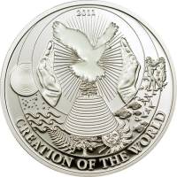 (№2011km353) Монета Палау 2011 год 2 Dollars (Сотворение мира)