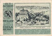 (№1920) Банкнота Австрия 1920 год "50 Heller"