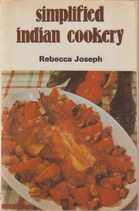 Книга &quot;Simplified indian cookery&quot; R. Joseph Бомбей 1978 Мягкая обл. 138 с. Без иллюстраций