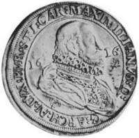 (№1616km205.1) Монета Австрия 1616 год 1 Thaler