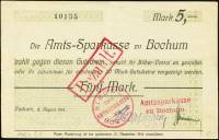 (№1914) Банкнота Германия 1914 год "5 Mark"
