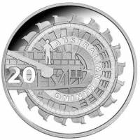 () Монета Австралия 2013 год 20 центов ""  Медь-Никель  UNC