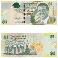  Банкнота Багамские острова Багамы 2008 год      UNC