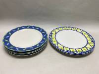 Тарелки 24 и 28 см, 6 шт 