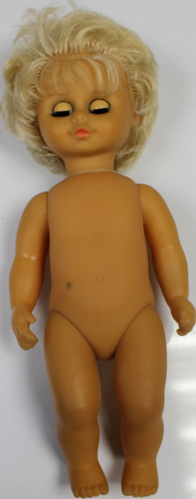 Кукла немецкая Spielzeug Rauenstein ГДР без одежды 30 см