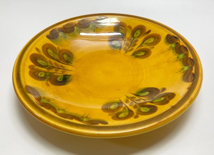 Блюдо керамическое декоративное, ЗИК Конаково