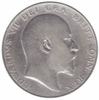 () Монета Великобритания 1907 год   ""     VF