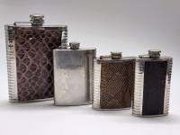 Фляги 4 штуки нержавеющая сталь состояние на фото