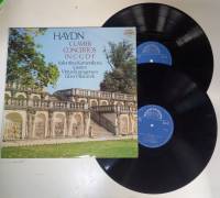 Набор виниловых пластинок (2 шт) "J. Haydn. Clavier concertos in CGDF" Supraphon 300 мм. (Сост. отл.