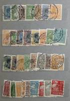 - Набор марок Дания 62 шт.  Гашёные .  Θ