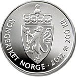 () Монета Норвегия 2012 год 200  ""   Биметалл (Серебро - Ниобиум)  UNC