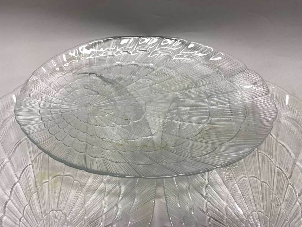 Блюдо стекло 32*23 см, 3 шт