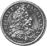 (№1699km462) Монета Дания 1699 год 3 Ducat (Коронация короля Фредерика IV в)