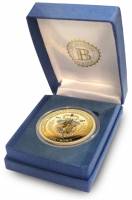 () Монета Тристан да Кунья 2015 год 1 крона ""  Медно-никелевый сплав, покрытый золотом  PROOF