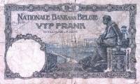 (№1922P-93a.1) Банкнота Бельгия 1922 год "5 Francs"