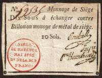 (№1793P-S1476a) Банкнота Германия 1793 год "10 Sous"