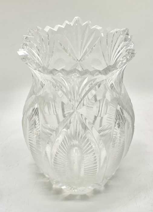 Ваза хрусталь есть скол см фото