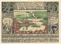 (№2017) Банкнота Германия (Без даты) 25 Pfennig"