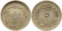 (1915) Монета Турция (Османская империя) 1915 год 5 пара "Мехмед V"  Никель  UNC