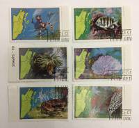 --  Набор марок Белиз 6 шт.  Гашёные , III Θ