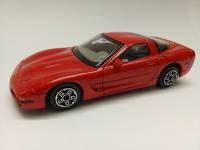 Модель авто 1:43 Chevrolet Corvette Bburago без коробки made in Italy