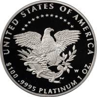 (2005) Монета США 2005 год 100 долларов   Платина (Pt)  UNC