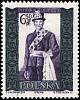 (1960-017) Марка Польша "Любско (Мужской)" Перф. гребенчатая 11¾:12¼ III Θ