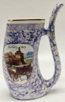 Бюветница Кружка Поильник для минеральной воды Карловы Вары фарфор Богемия Чехословакия 