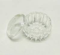 Шкатулка хрусталь роза Богемия Чехия