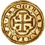 (№1651km136) Монета Испания 1651 год 4 Escudos (Сеговия Acueduct - я, БР)
